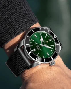 Best Superocean Heritage B20 grønn 46 mm Dykkerklokker | Til Han