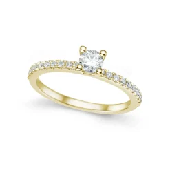 Online Bridal Eternity diamantring i gult gull 0,50 ct Ringer