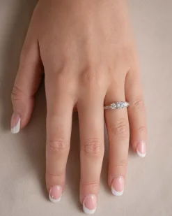 Best Bridal Eternity Positano 3-stens diamantring 1,00ct Ringer