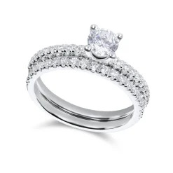 Sale Bridal Eternity Venice diamantring 0,70 ct Ringer