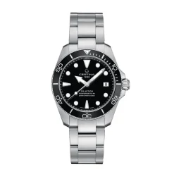 Fashion DS Action Diver sort skive 38 mm Dykkerklokker | Til Han