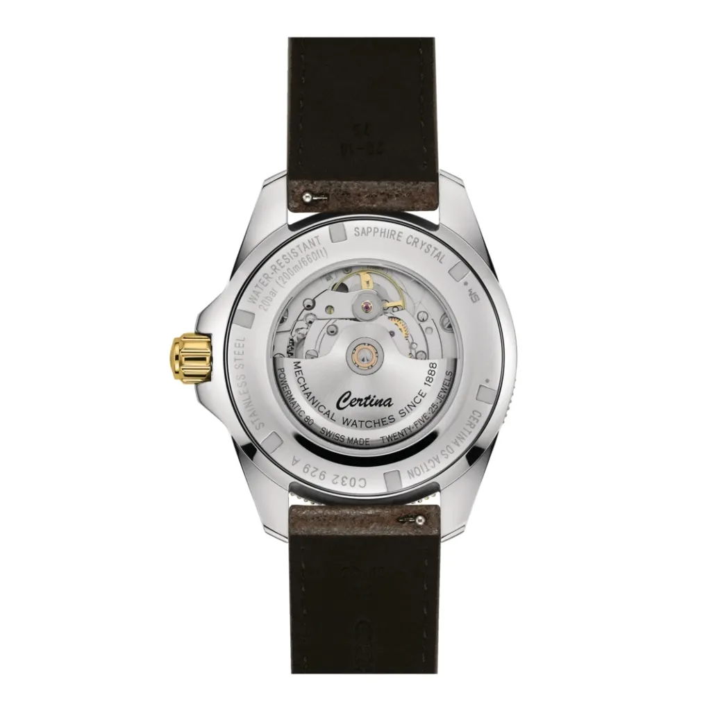 New DS Action GMT Powermatic 80 41 mm svart Til Han | Two Tone Klokker