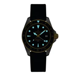 New DS Action GMT Powermatic 80 41 mm svart Til Han | Two Tone Klokker