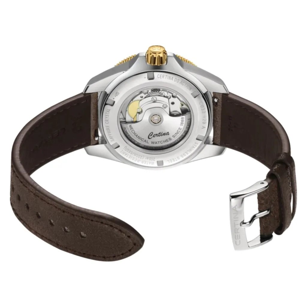 New DS Action GMT Powermatic 80 41 mm svart Til Han | Two Tone Klokker