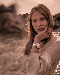 Fashion DS Action Korall Perlemor 34,5 mm Dykkerklokker | Til Henne