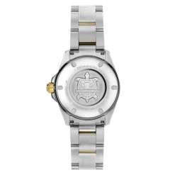 Hot DS Action Lady hvit perlemor 34,5 mm Klokker Med Diamanter | Two Tone Klokker
