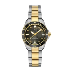 Outlet DS Action Lady svart perlemor 34,5 mm Two Tone Klokker | Til Henne