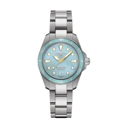 Clearance DS Action Turkis Perlemor 34,5 mm Dykkerklokker | Til Henne