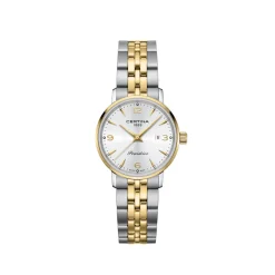 Hot DS Caimano Lady 28 mm bicolor Two Tone Klokker | Til Henne