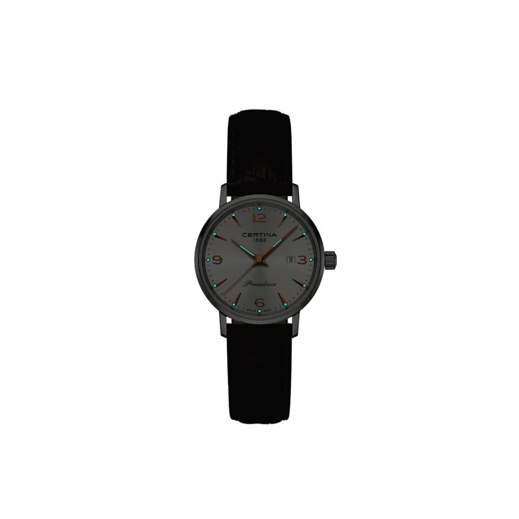 Fashion DS Caimano Quartz sølvfarget skive 28 mm Til Henne