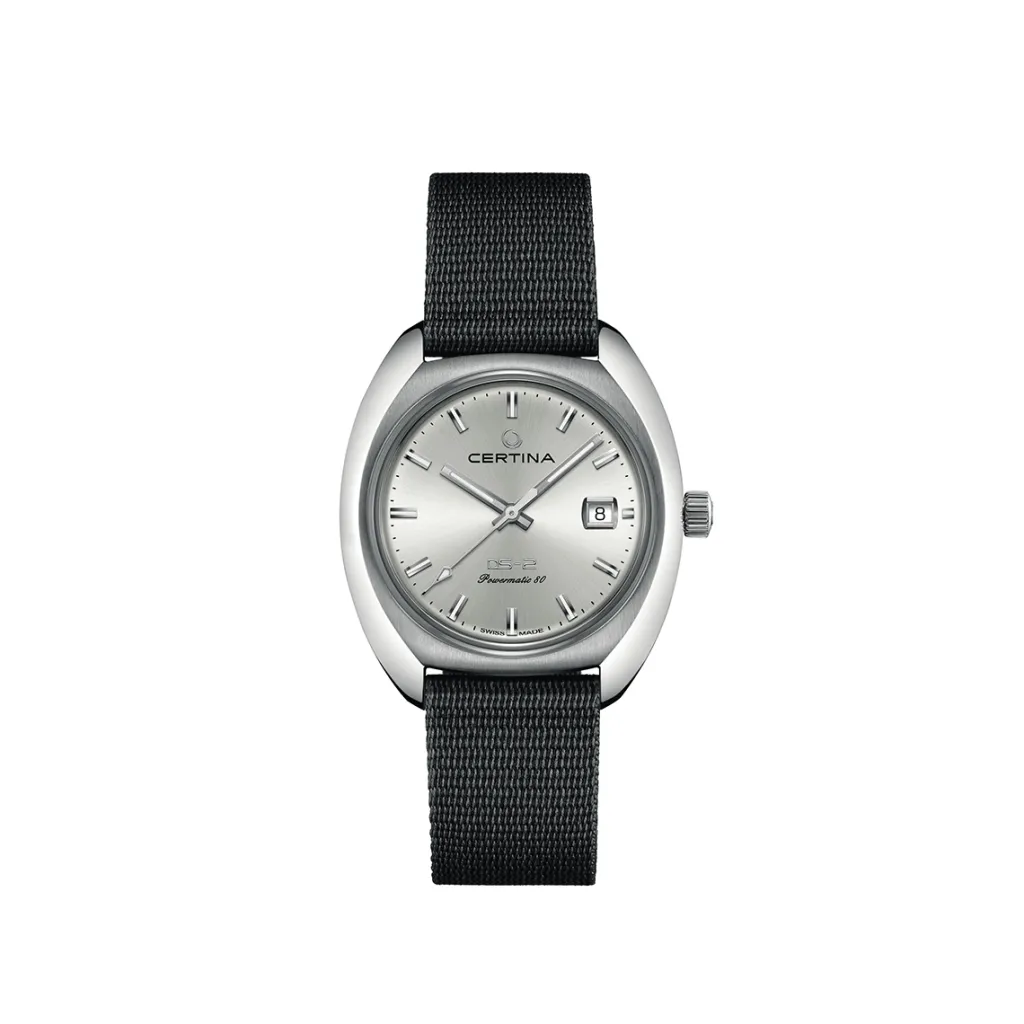 Clearance DS-2 Powermatic sølv 40 mm Til Han