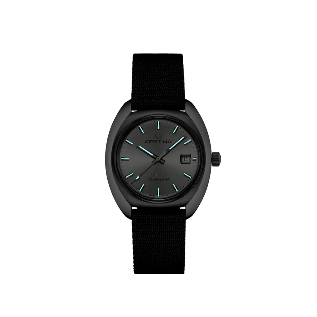 Clearance DS-2 Powermatic sølv 40 mm Til Han