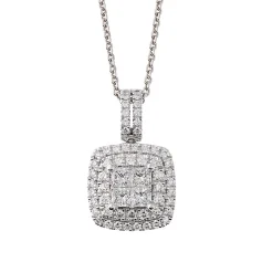 Sale Diamantanheng 0,73 carat Halssmykker