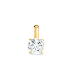 Sale Diamantanheng 0,25 ct gult gull Elegance Forever Halssmykker