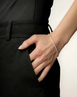 Sale Diamantarmring 0,68ct i gult gull Armbånd