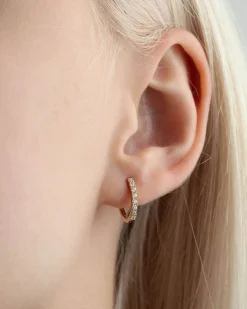 New Diamantcreoler 0,19 ct Ørepynt