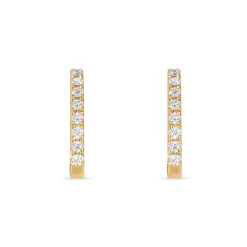 New Diamantcreoler 0,19 ct Ørepynt