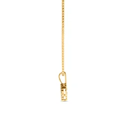 New Diamanthjerte 0,06 ct gult gull Halssmykker
