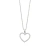Outlet Diamanthjerte 0,25 ct W/SI Halssmykker