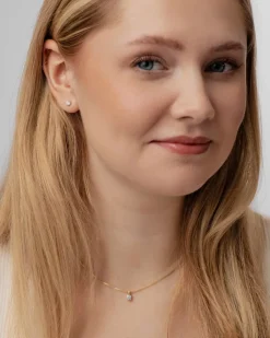 Hot Diamantørepynt 0,50 ct gult gull Elegance Forever Ørepynt
