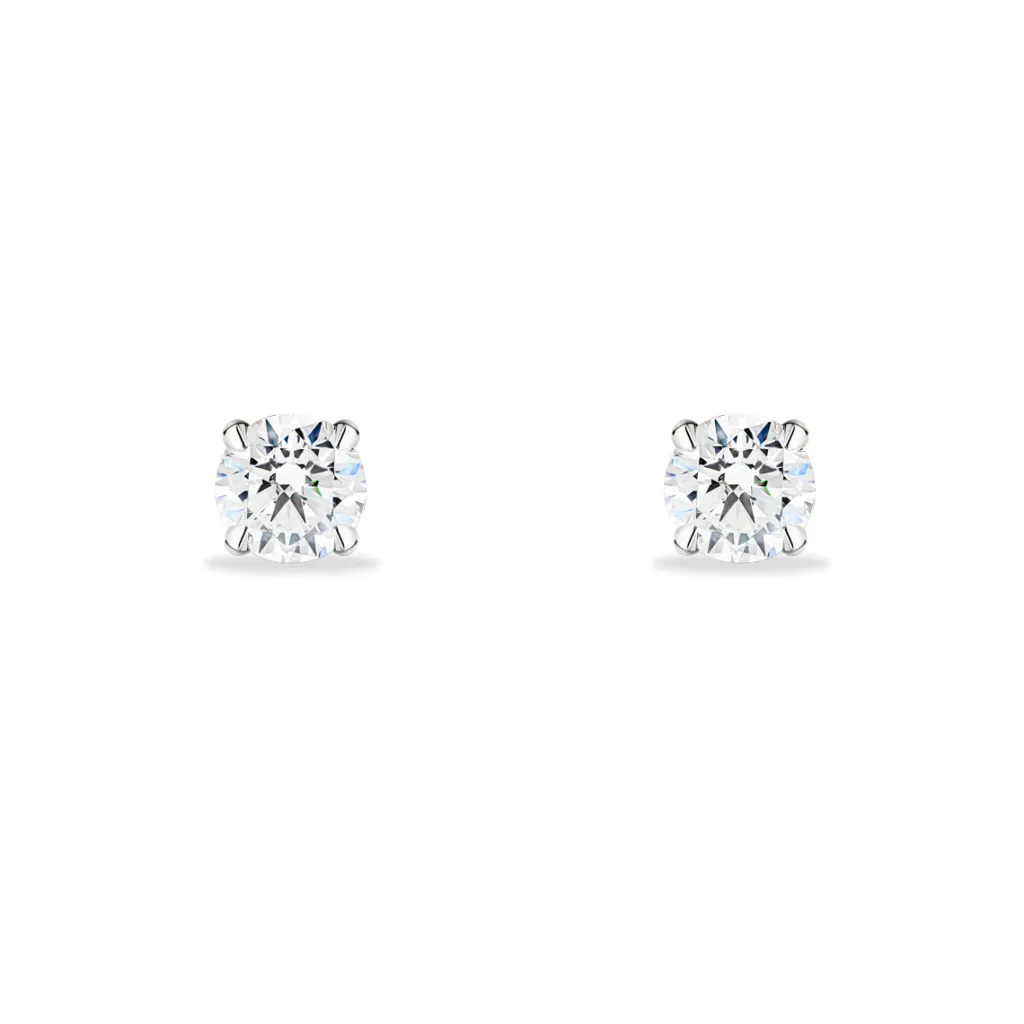 Discount Diamantørepynt 0,50 ct hvitt gull Elegance Forever Ørepynt