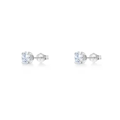 Discount Diamantørepynt 0,50 ct hvitt gull Elegance Forever Ørepynt