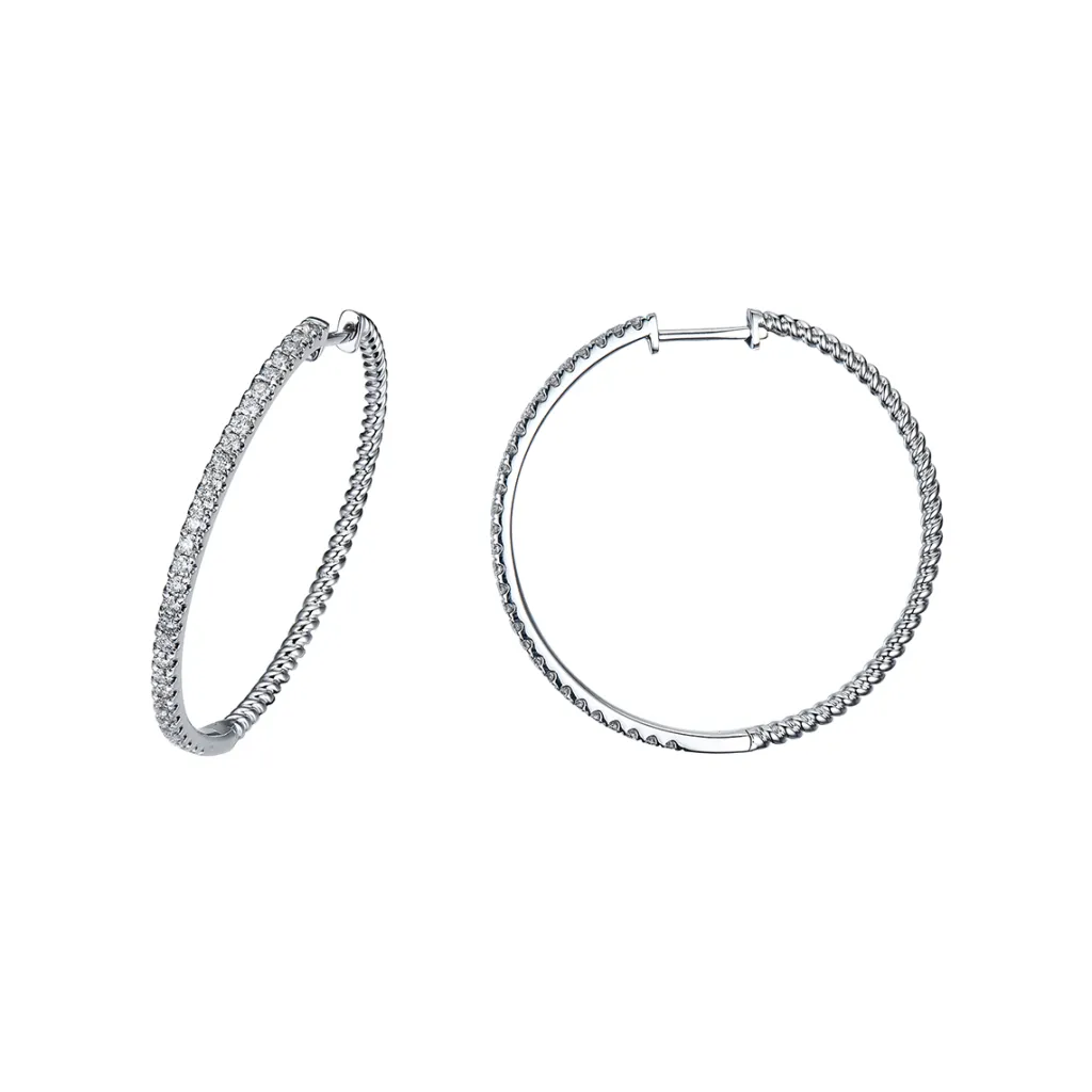 Discount Diamantøreringer 0,75 carat Ørepynt