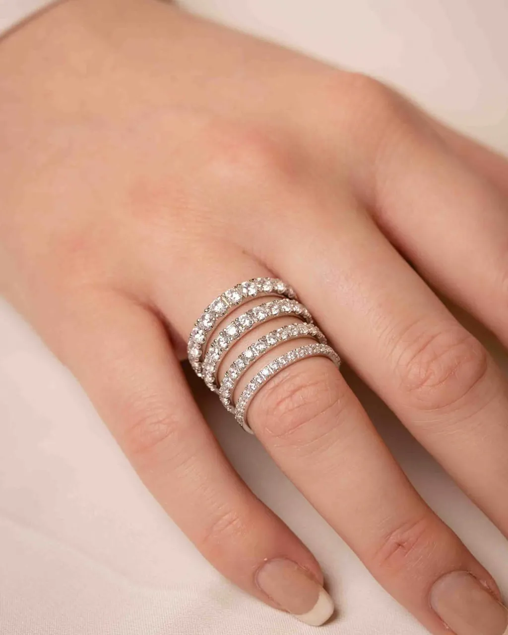 Best Diamantring - Eternity Venice 1,00 ct Ringer