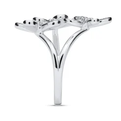 Best Diamantring blomster 0,43 ct Ringer