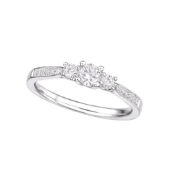 New Diamantring Bridal Eternity Positano 0,40 ct Ringer