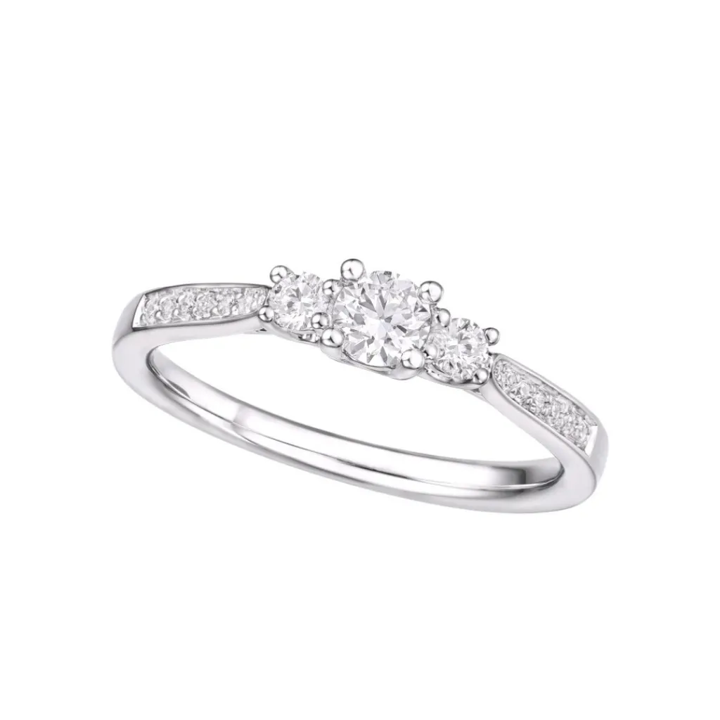 New Diamantring Bridal Eternity Positano 0,40 ct Ringer