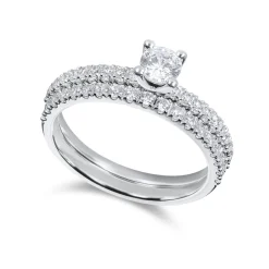 Best Diamantring Bridal Eternity Venice 0,50 ct Ringer