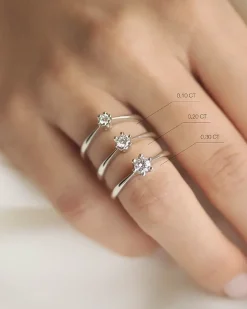 Outlet Diamantring Elegance 0,30 ct Ringer