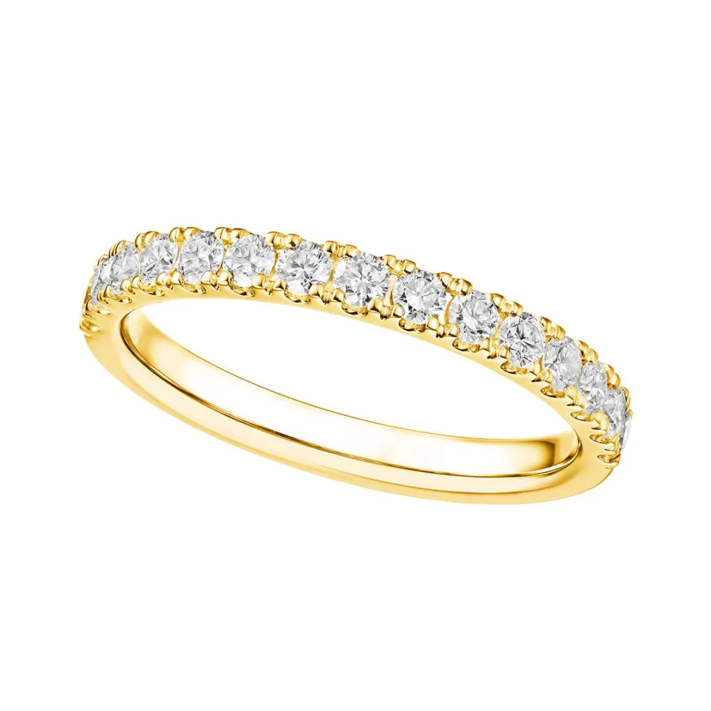 Outlet Diamantring Eternity Venice 0,50 ct gult gull Ringer
