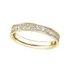 Sale Diamantring gult gull - Positano full 1,00 ct Ringer