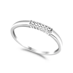 Best Diamantring hvitt gull 0,06 ct Ringer