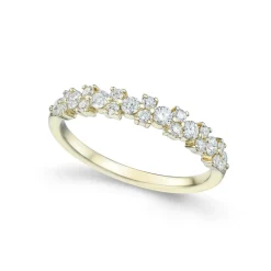 Clearance Diamantring i gull 0,50 ct Ringer