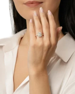 New Diamantring i gult gull 1,00 ct Ringer