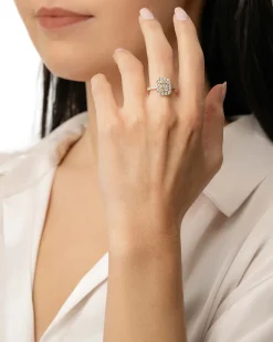 New Diamantring i gult gull 1,00 ct Ringer
