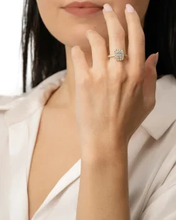 New Diamantring i gult gull 1,00 ct Ringer