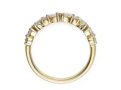 Online Diamantring i gult gull 0,67 ct Ringer