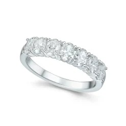 Online Diamantring i hvitt gull oval cut 1,06 carat Ringer