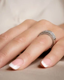 Discount Diamantring i hvitt gull 1,50 ct Ringer