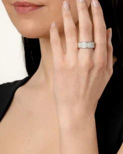 Discount Diamantring i hvitt gull 1,50 ct Ringer