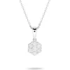 Clearance Diamantsmykke rosett 0,51ct Halssmykker