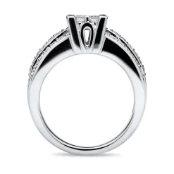 Clearance Eksklusiv diamantring 1,00 ct Ringer