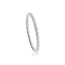Discount Elastisk armbånd i 18 kt hvitt gull med diamanter 1,66 ct Armbånd