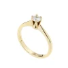 Fashion Elegance 0,51 ct diamantring gult gull enstensring Ringer