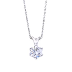Sale Elegance diamantanheng 1,01 ct Halssmykker