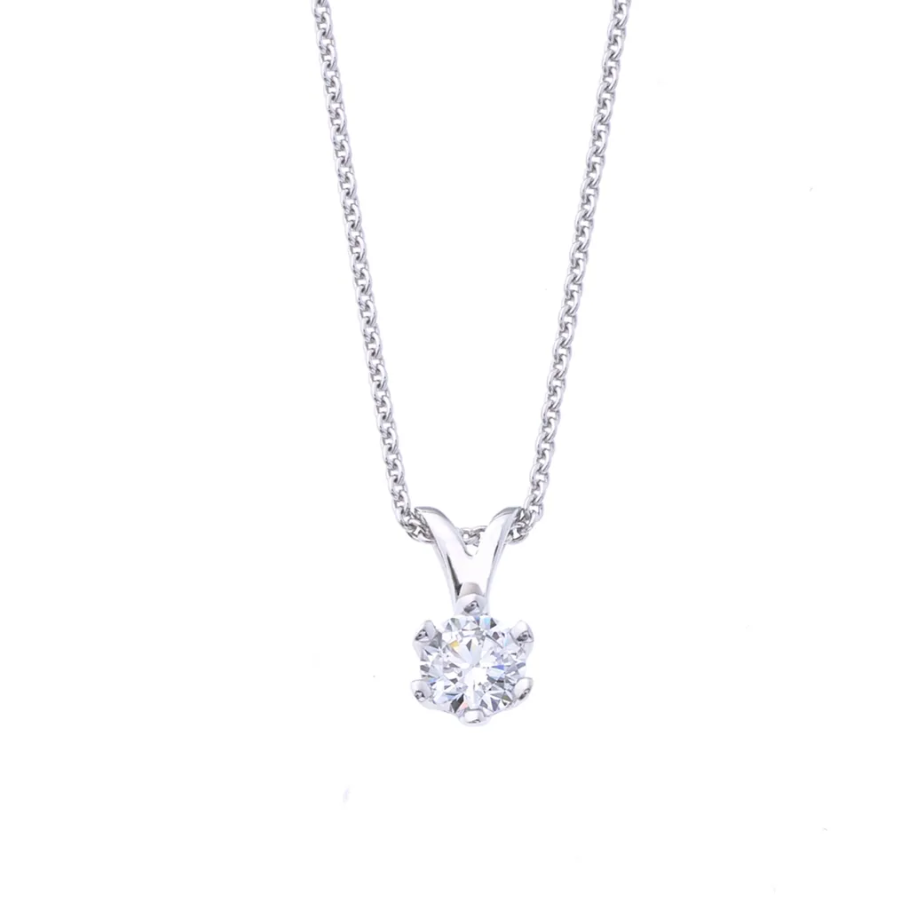 Hot Elegance diamantanheng 0,35 ct Halssmykker